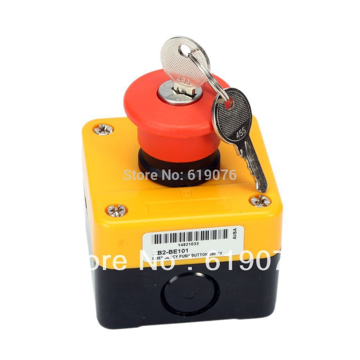 Emergency stop button switch - Elevators spare parts 