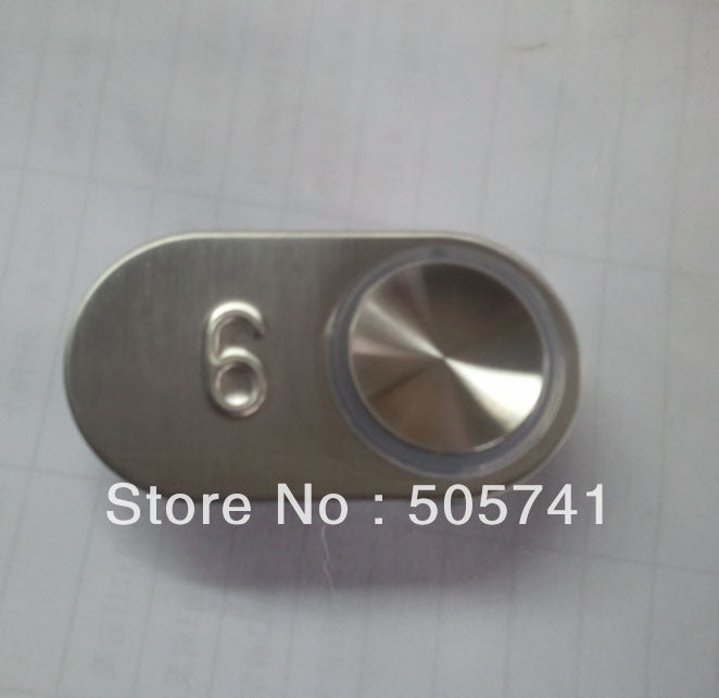 Elevator Button with plate - Elevators spare parts 